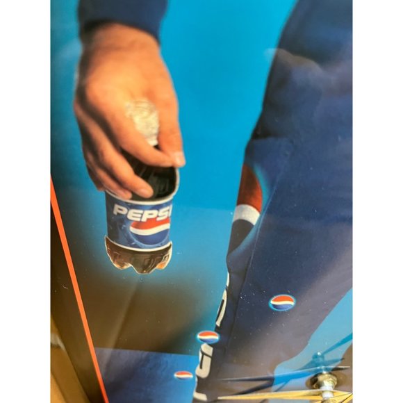 Jeff Gordon Jebco Pepsi Clock #1444 of 5,000 Limited Edition Autographed Clock - Picture 8 of 10